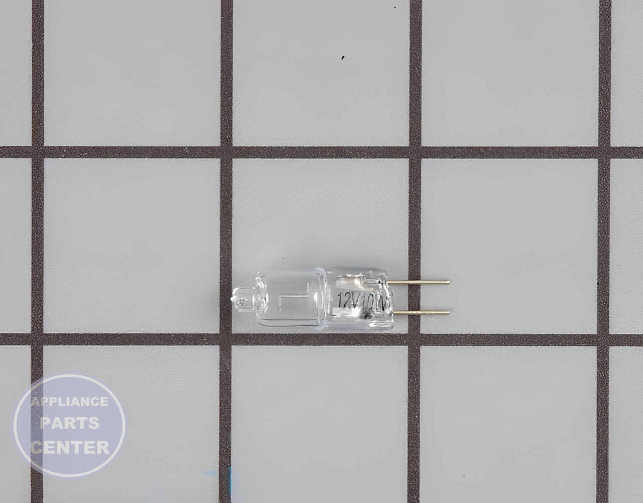 WHIRLPOOL MICROWAVE HALOGEN LAMP 10W 12V - Main view showing bright illumination for WPL Microwave models