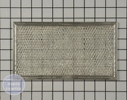 WHIRLPOOL MICROWAVE GREASE FILTER 8206229A - Main view showing grease-trapping feature for specific models