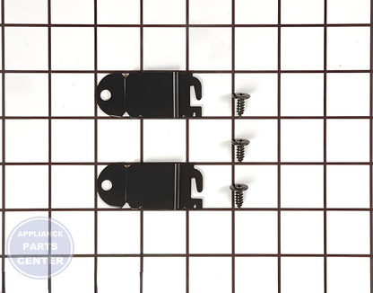 Whirlpool Dishwasher Side Mounting Bracket Kit 8212560 - Main view showing secure mounting for Whirlpool WPL-1234X