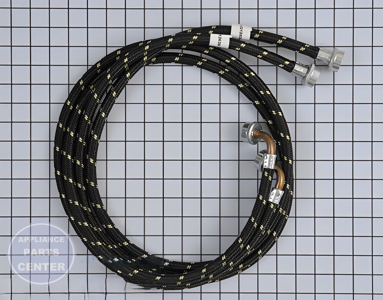 WHIRLPOOL FILL HOSE 2 PACK 8212638RP - Main view showing durable hoses for various WPL models
