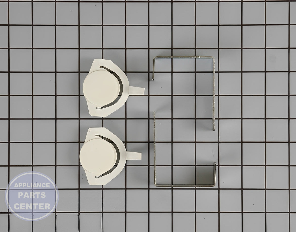 Whirlpool Stacking Kit 8212731 - Main view showing sturdy Bracket & Flange for Whirlpool and Inglis models