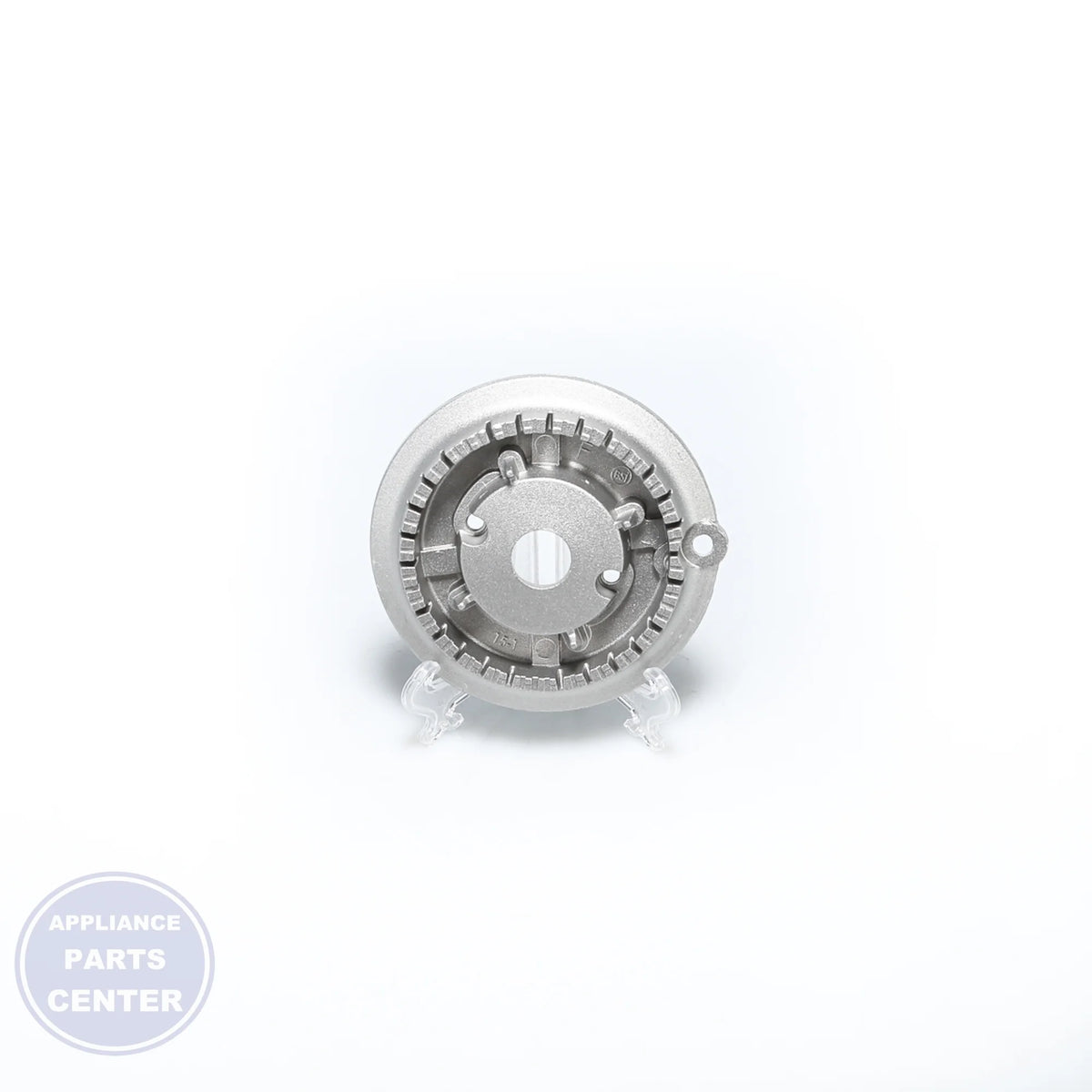 BASE BURNER 8215559 - Detailed view of stable support for large cookware