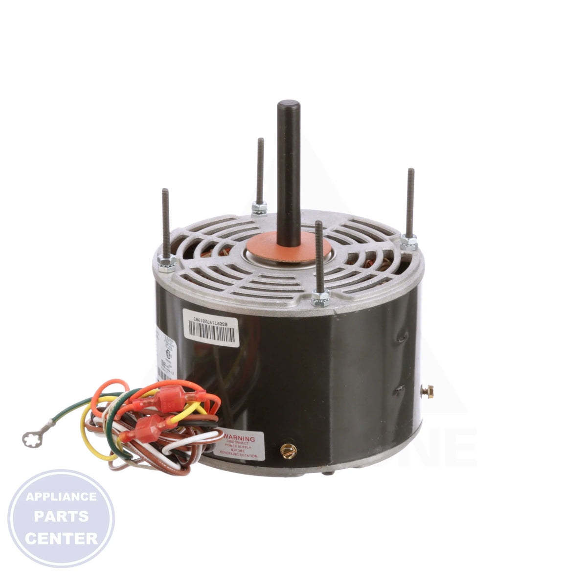Condenser Fan Motor 8230 - Detailed view of 1/2" shaft diameter and 3-3/10" shaft length