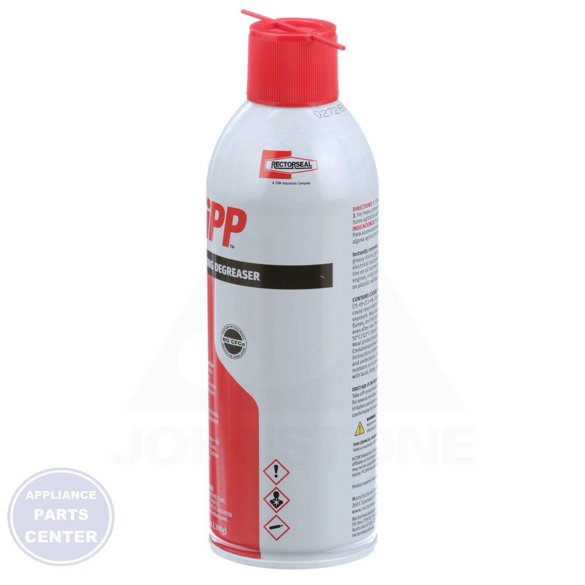 Zipp™ 82642 - Detailed view of cancer warning label