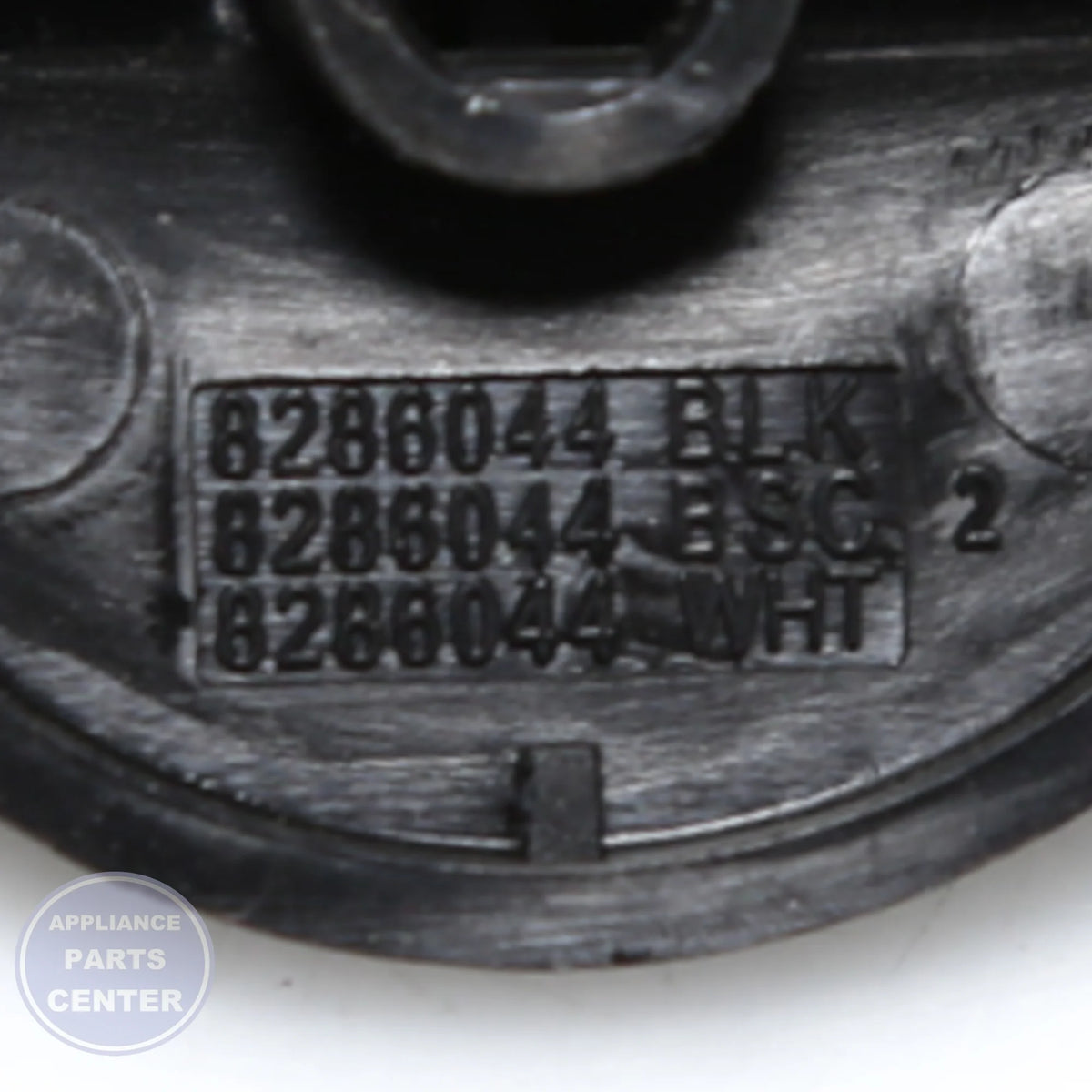 WPL KNOB, ACCUSIMER KEEP WAR 8286044BL - Installation in specific model showing key mounting points