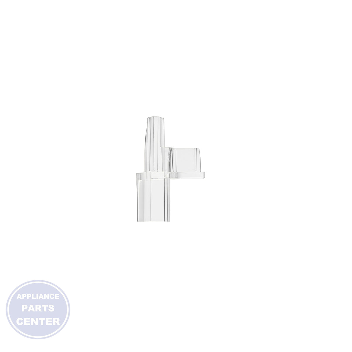 FISHER & PAYKEL REFRIGERATOR PLUG STIFFENER SHELF LEFT 836570 - Detailed view of genuine F&P part