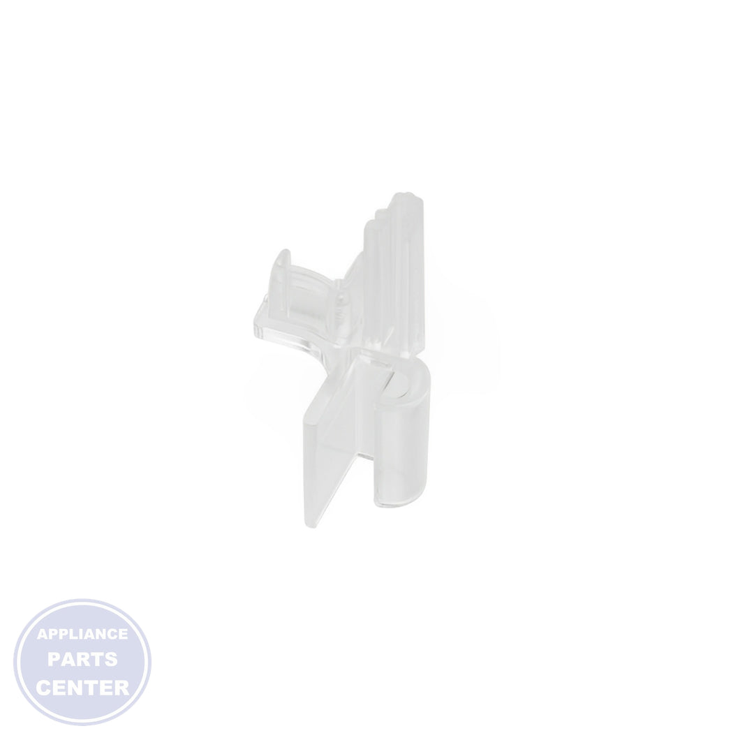 FISHER & PAYKEL REFRIGERATOR PLUG STIFFENER SHELF LEFT 836570 - Installation in compatible models showing key mounting points