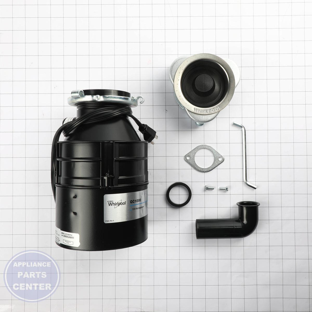DISP GC1000PE 84211600 - Detailed view of filtration mechanism