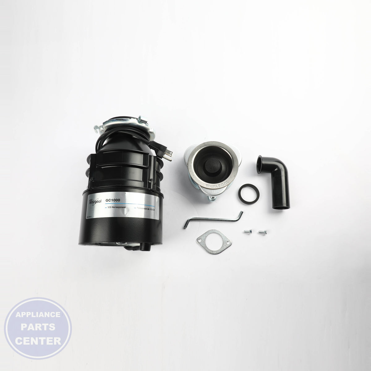DISP GC1000PE 84211600 - Side view with 15 lbs weight capacity