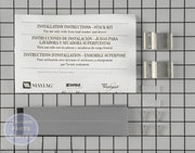 WHIRLPOOL STACKING KIT 8541503 - Main view showing 300 lbs capacity for various models