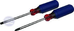 [Brand] 2-Piece Screwdriver Set 85442RWB - Main view showing cushion grip handle for various models