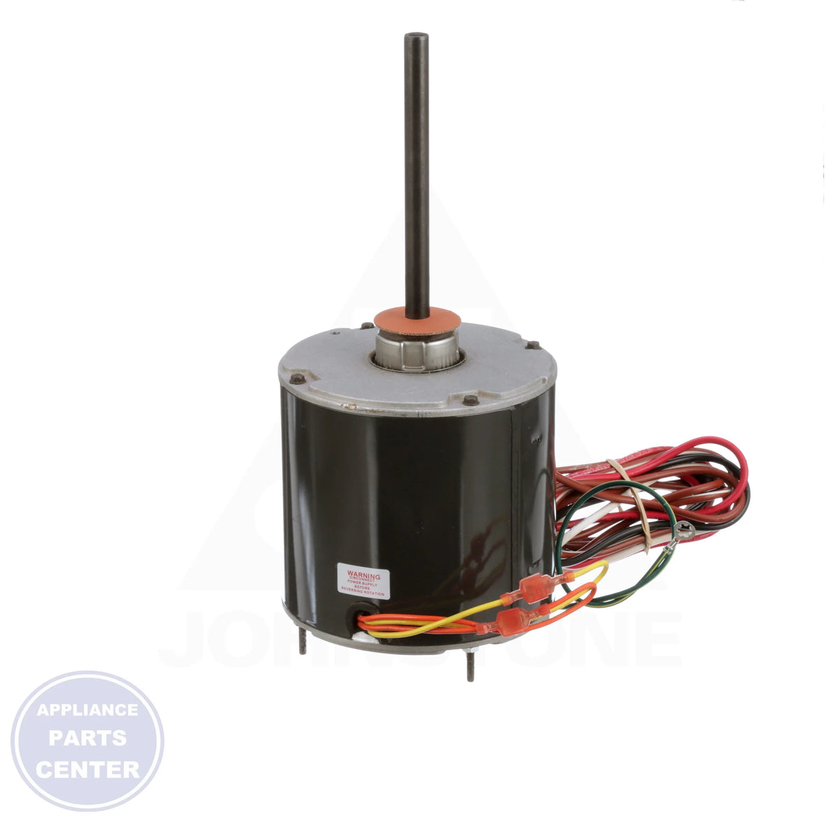 Condenser Fan Motor 8675 - Side view with 5-5/8" diameter specs