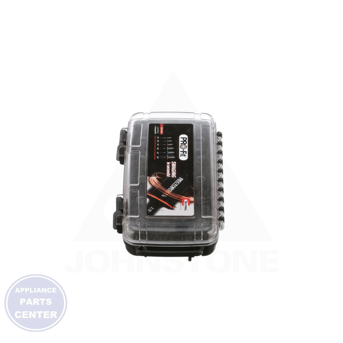 PRO-Fit™ 87011 Swaging Kit - Detailed view of 6 swaging bits sizes