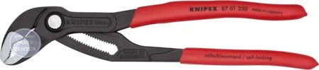 Cobra® Pliers 8701250SBA - Main view showing self-gripping feature for H26-895