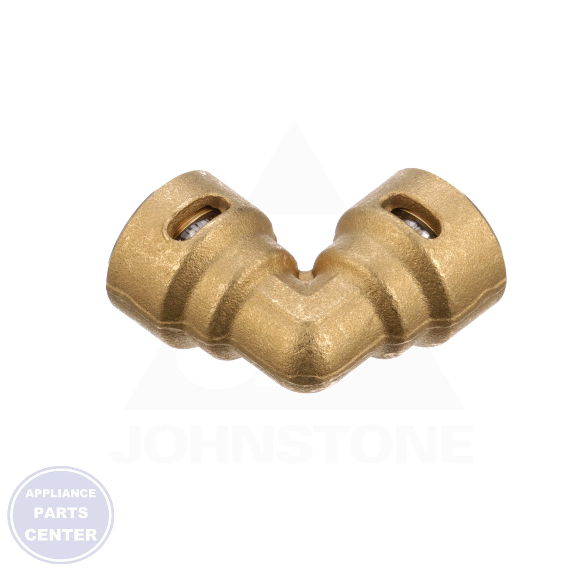 PRO-Fit™ Quick Connect Push-to-Connect Refrigerant Fitting 87025 - Side view with 3/8" elbow specifications