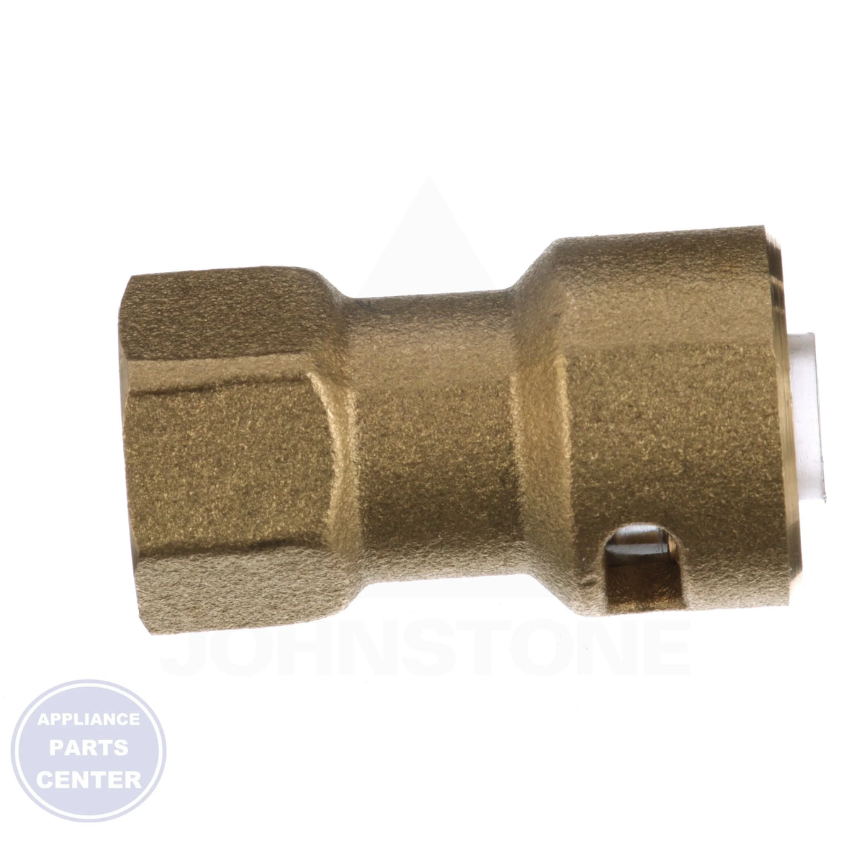 87036 Refrigerant Fitting - Side view with 1/4" socket