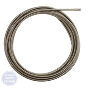 MILWAUKEE DRAIN CABLE OPEN WIND COUPLING CABLE 5/8 X 50' - Main view showing heavy-duty construction for PPG Washing Machines