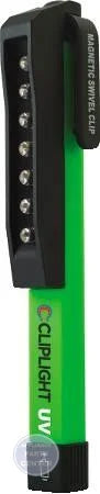 [Brand] UV Leak Detection LED Flashlight 89DC - Main view showing 7 high intensity UV LEDs for various appliance models