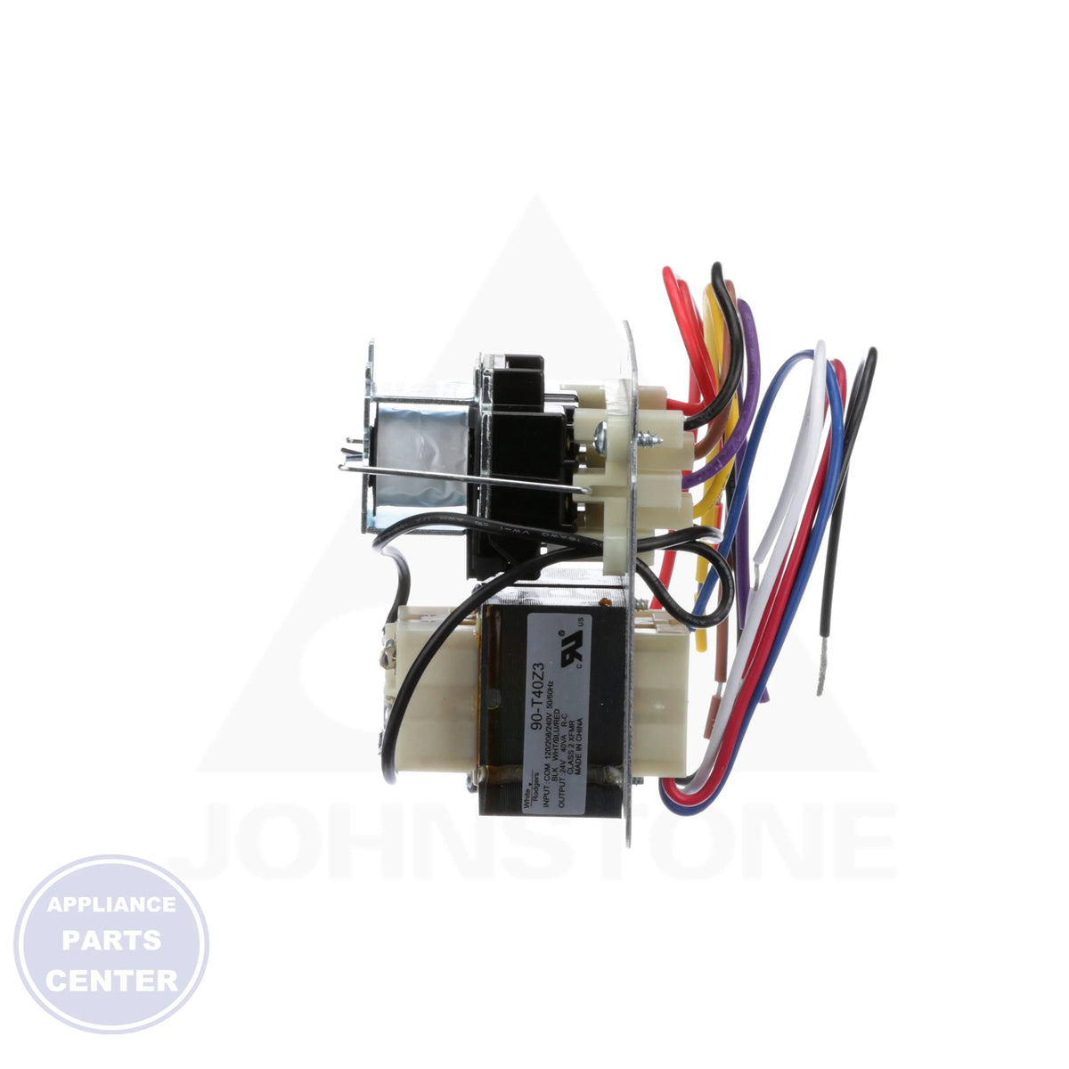 Fan Control Center 90-130 - Detailed view of color-coded leads