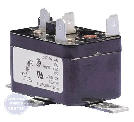 Enclosed Fan Relay 90-290Q - Main view showing compact design for heating and cooling applications