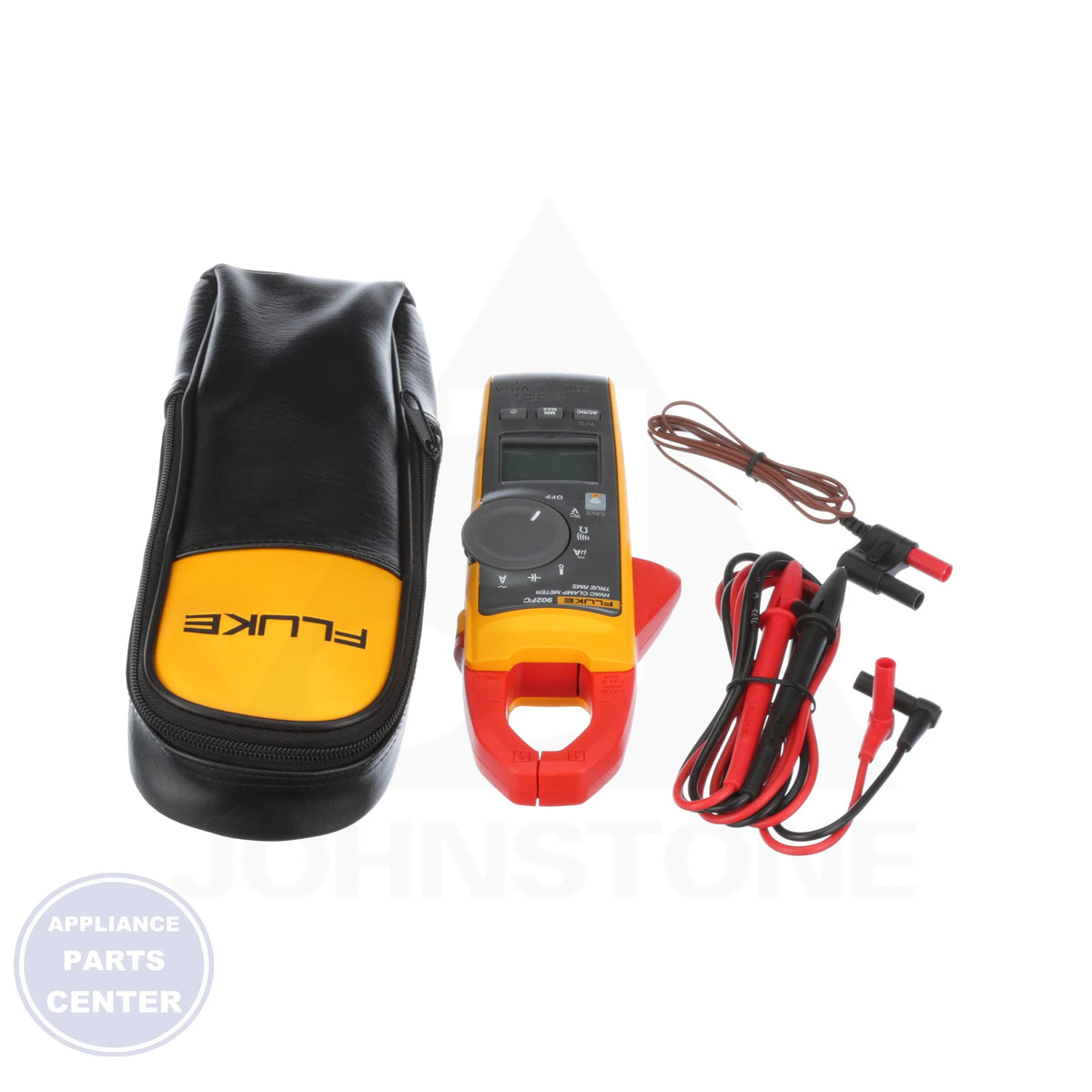 Fluke Connect™ Wireless Clamp Meter 902FC - Side view with AC voltage of 600V