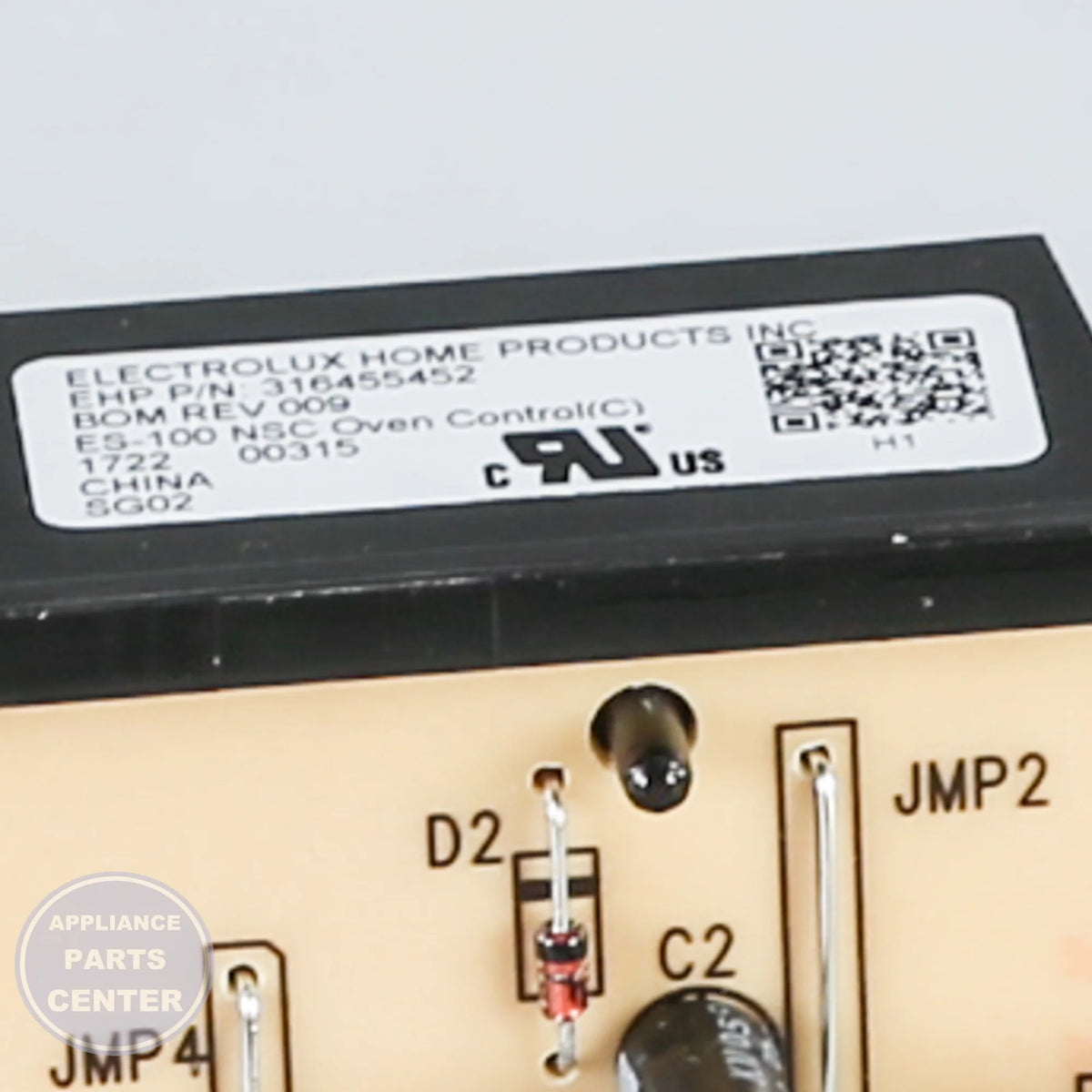 WCI TIMER 903091-9050 - Installation in model 318185301 showing key mounting points