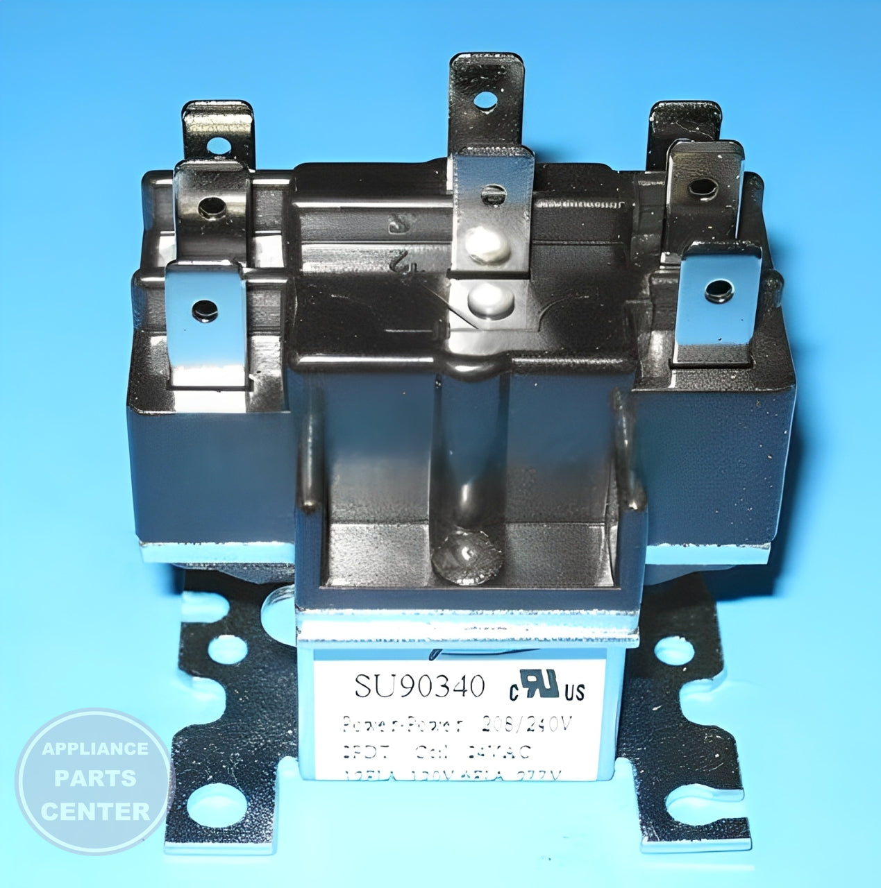 SEA SWITCHING RELAY 24 VAC DPDT 90340 - Installation in SEA models showing key mounting points