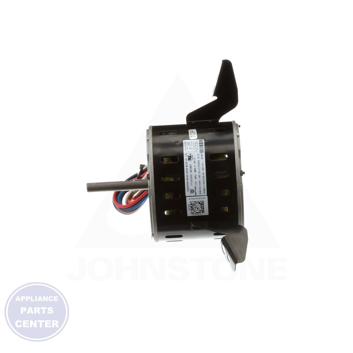 Blower Motor 903774 - Detailed view of motor technical details