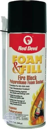 [Brand] Foam & Fill Fire Block 915 - Main view showing fire protection for specific models