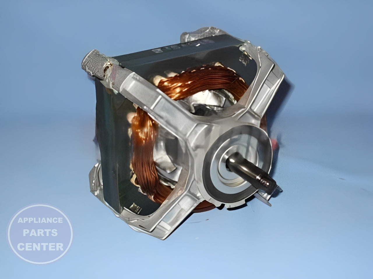 SPEED QUEEN/ALLIANCE DRYER DRIVE MOTOR 915P3 - Side view with precise measurements