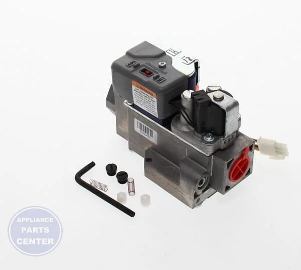 Gas Valve 921691 - Side view with precise measurements