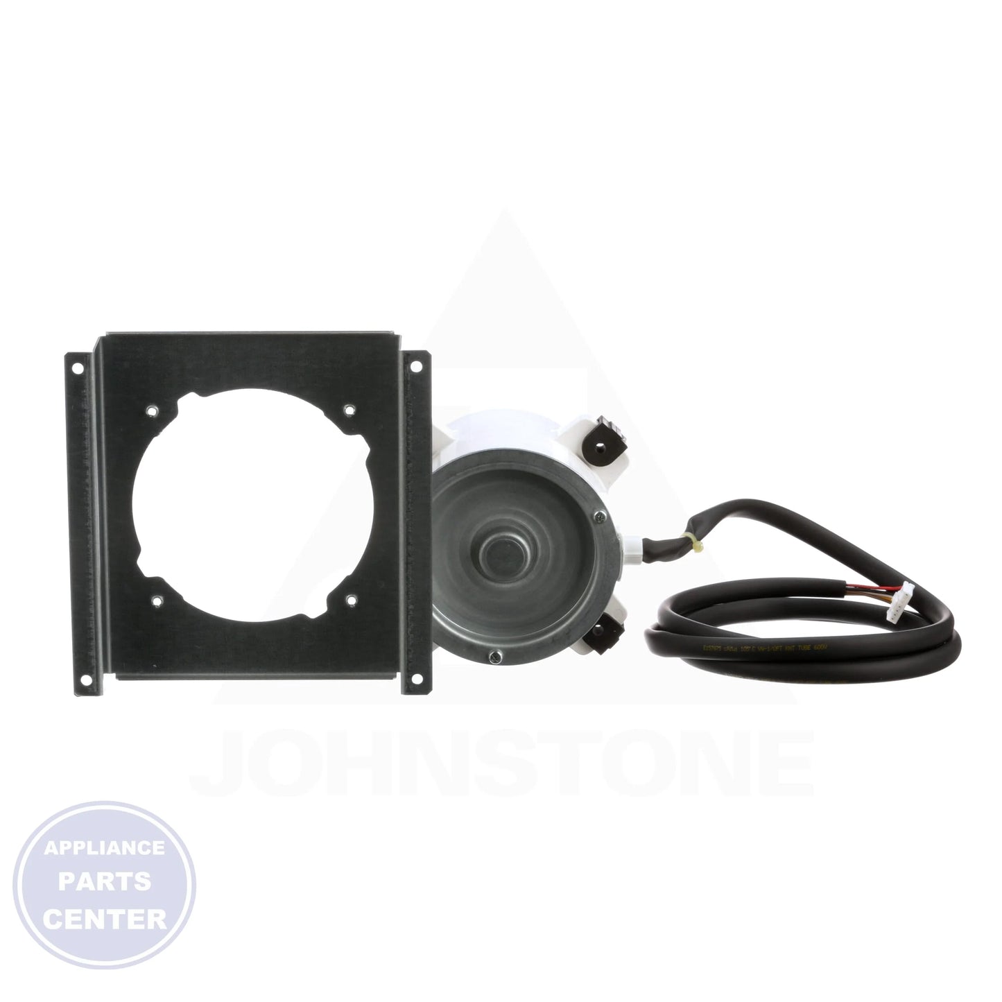 Fan Motor 9379385015 - Side view with DC Brushless motor specifications