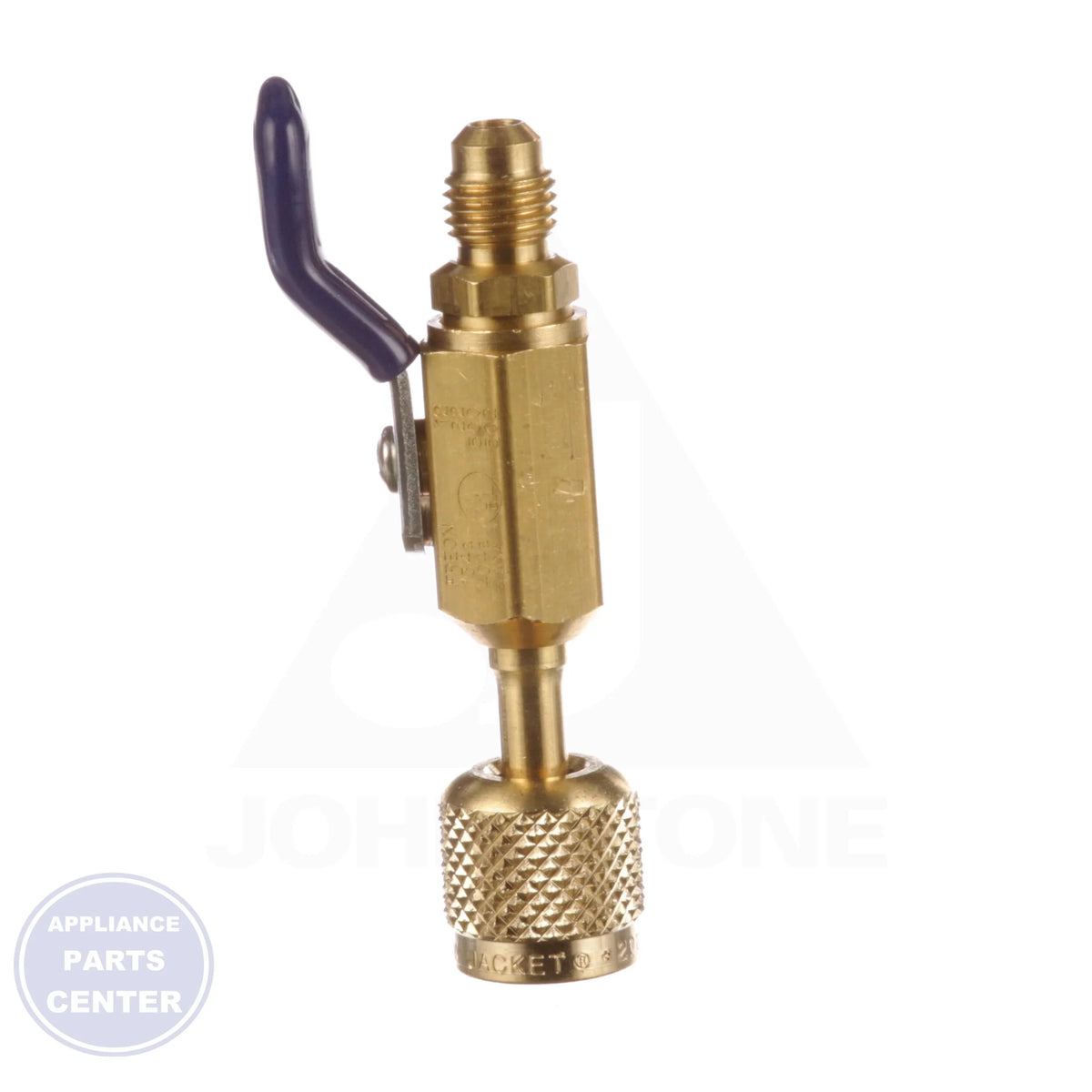 Compact Ball Valve Adapter 93844 - Detailed view of metal valve handle