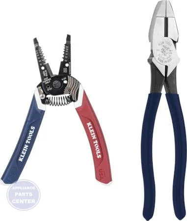 Klein 9" Lineman Pliers 94155 - Main view showing high-leverage design for professional use