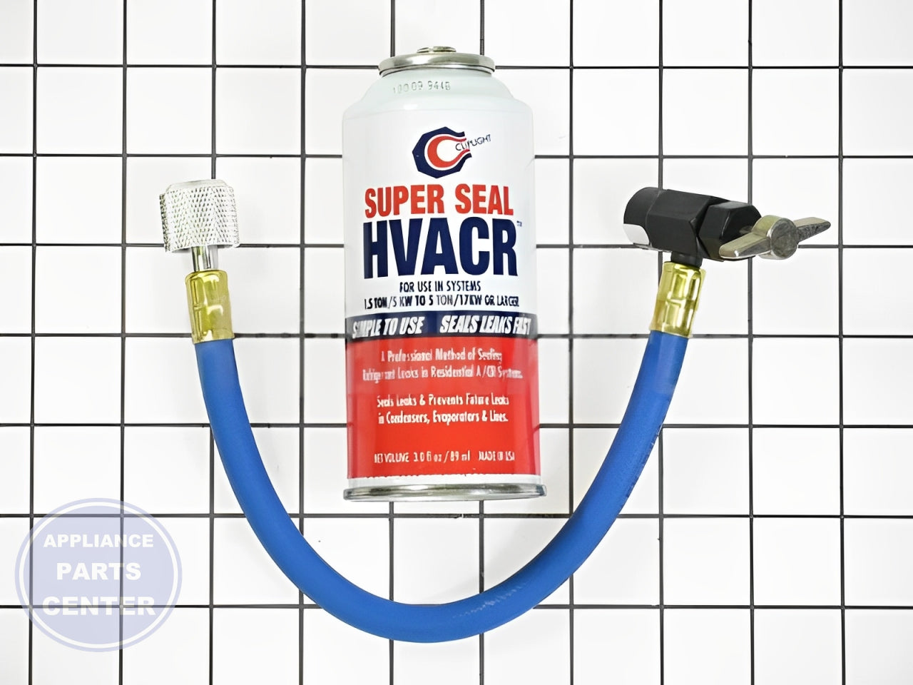 PACKARD HVACR SUPER SEAL ADVANCED MEDIUM SYSTEMS LEAK SEALANT 944KIT - Main view showing energy-saving benefits for Carrier, Trane, Lennox models