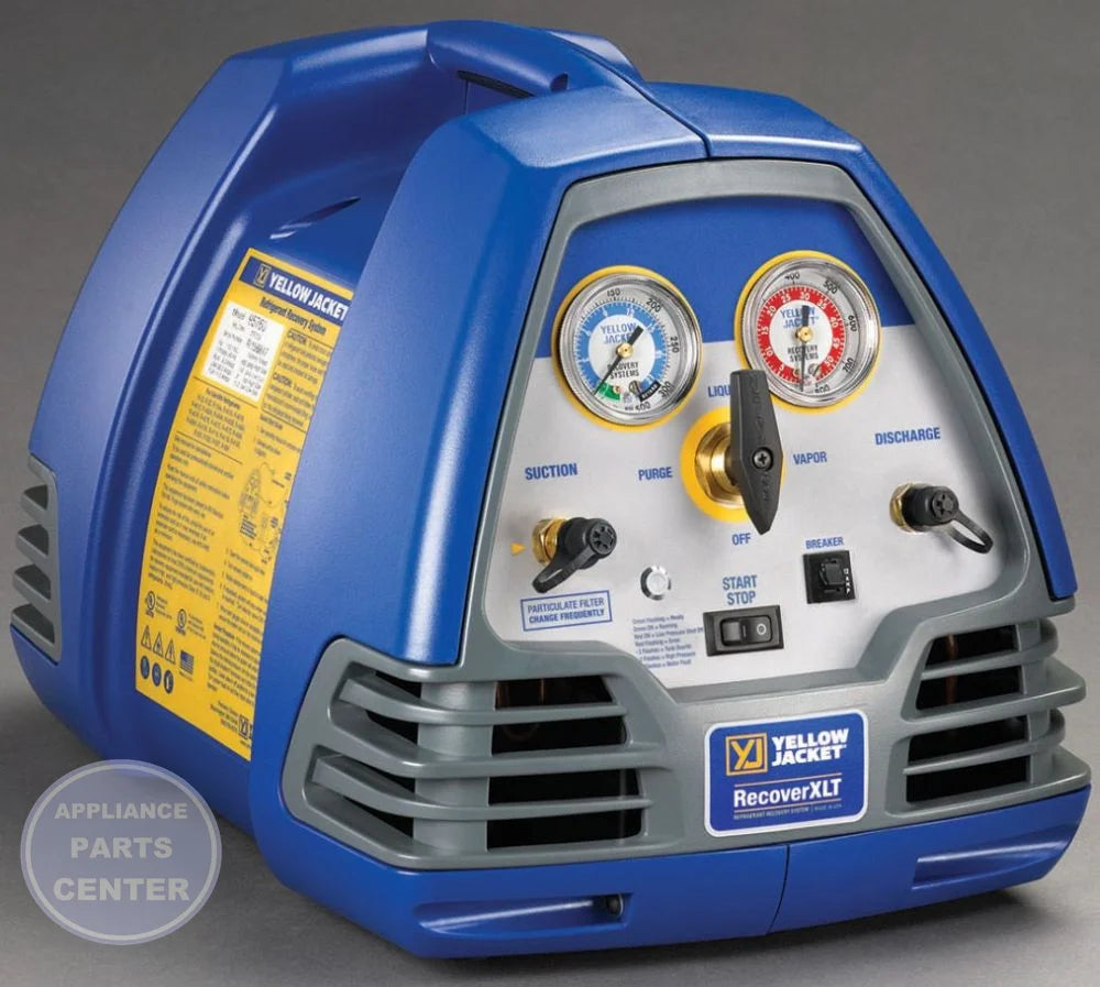 RIT HORNET RECOVERXLT 115V/60 HZ WITH TANK OVERFILL SWITCH 95762 - Main view showing safety switch for RIT models