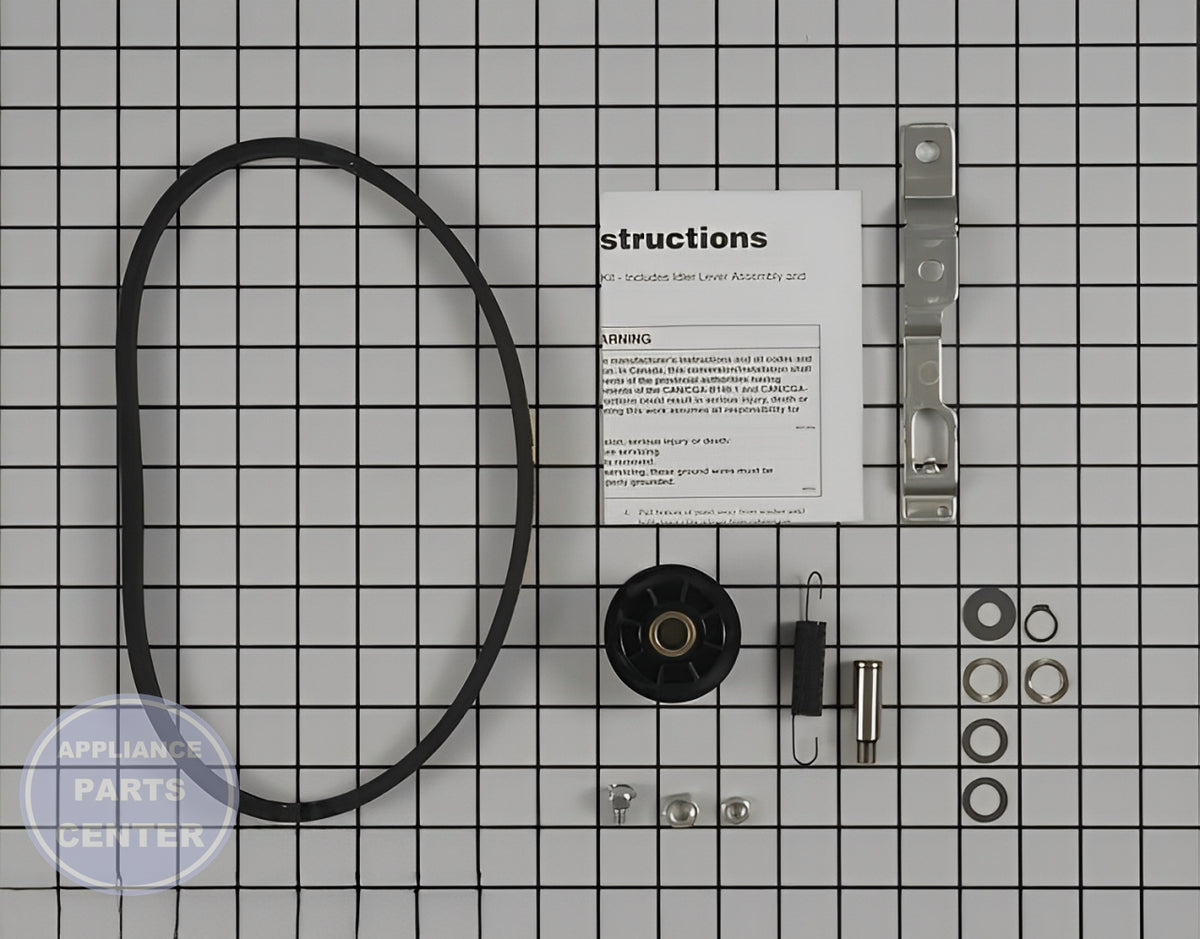 SPEED QUEEN Washer Drive Belt and Idler Lever Kit 959P3 - Main view showing durable construction for SPQ models