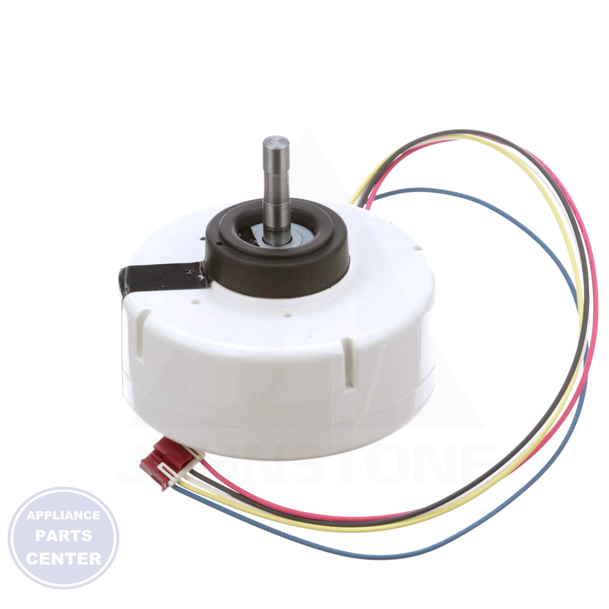 Fan Motor 9602784004 - Side view with precise measurements and specs