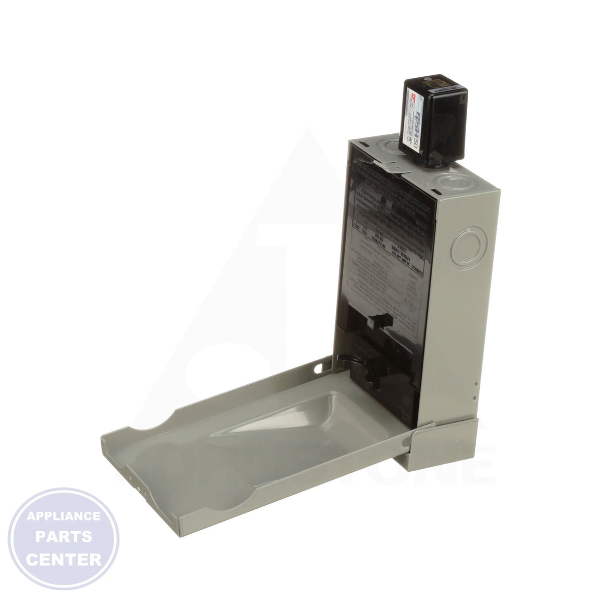 30A Fused Disconnect with Surge Protector 96417 - Detailed view of gas discharge tube technology and TFMOV technology