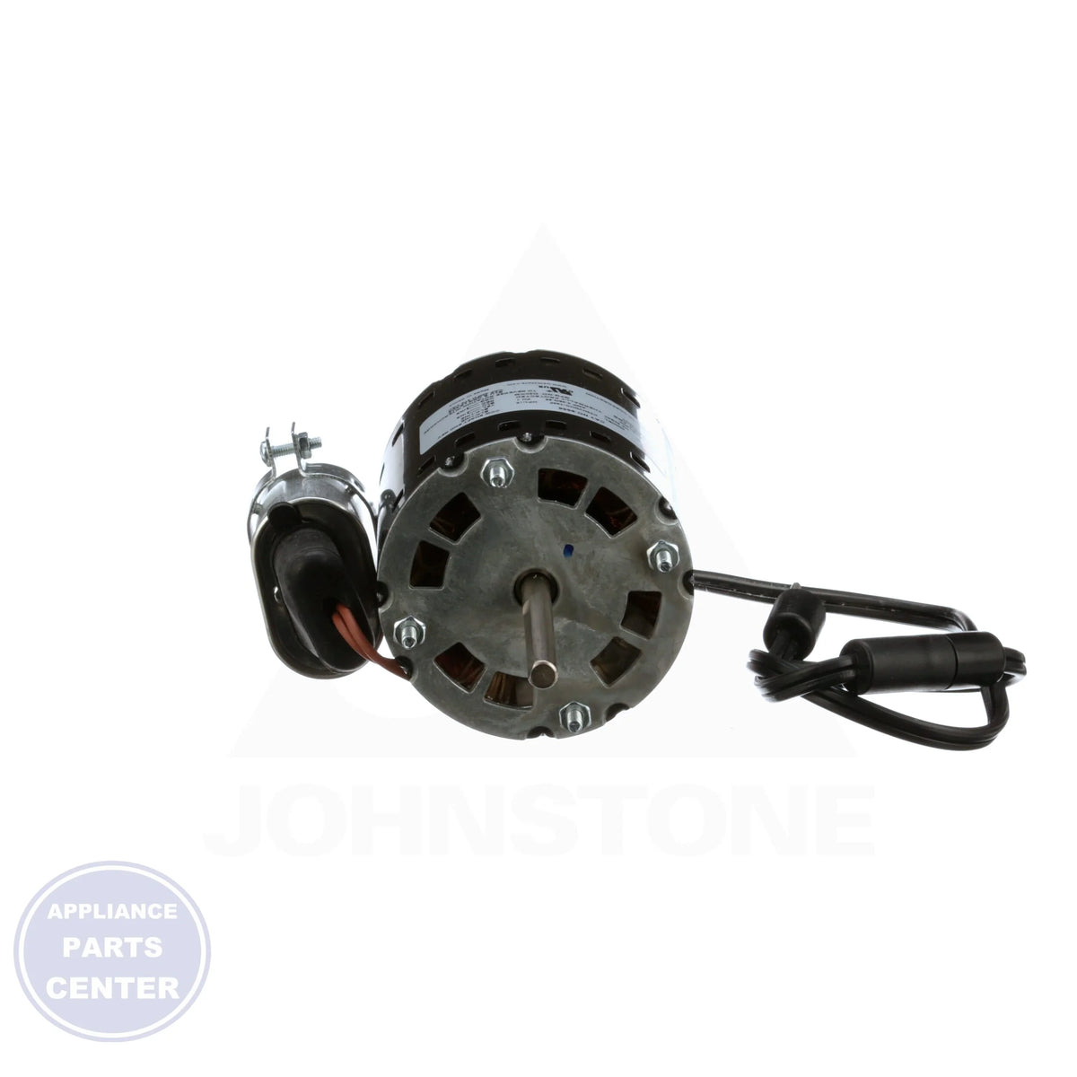 RESCUE® Refrigerator Evaporator Motor 9656 - Detailed view of 1/15 HP motor and 60% efficiency