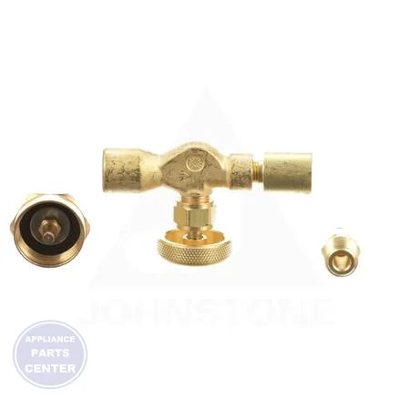True R-290 and R-600A Charging Valves 969422 - Main view showing the essential design for True B87-486 and B87-487 Hydrocarbon Refrigerants