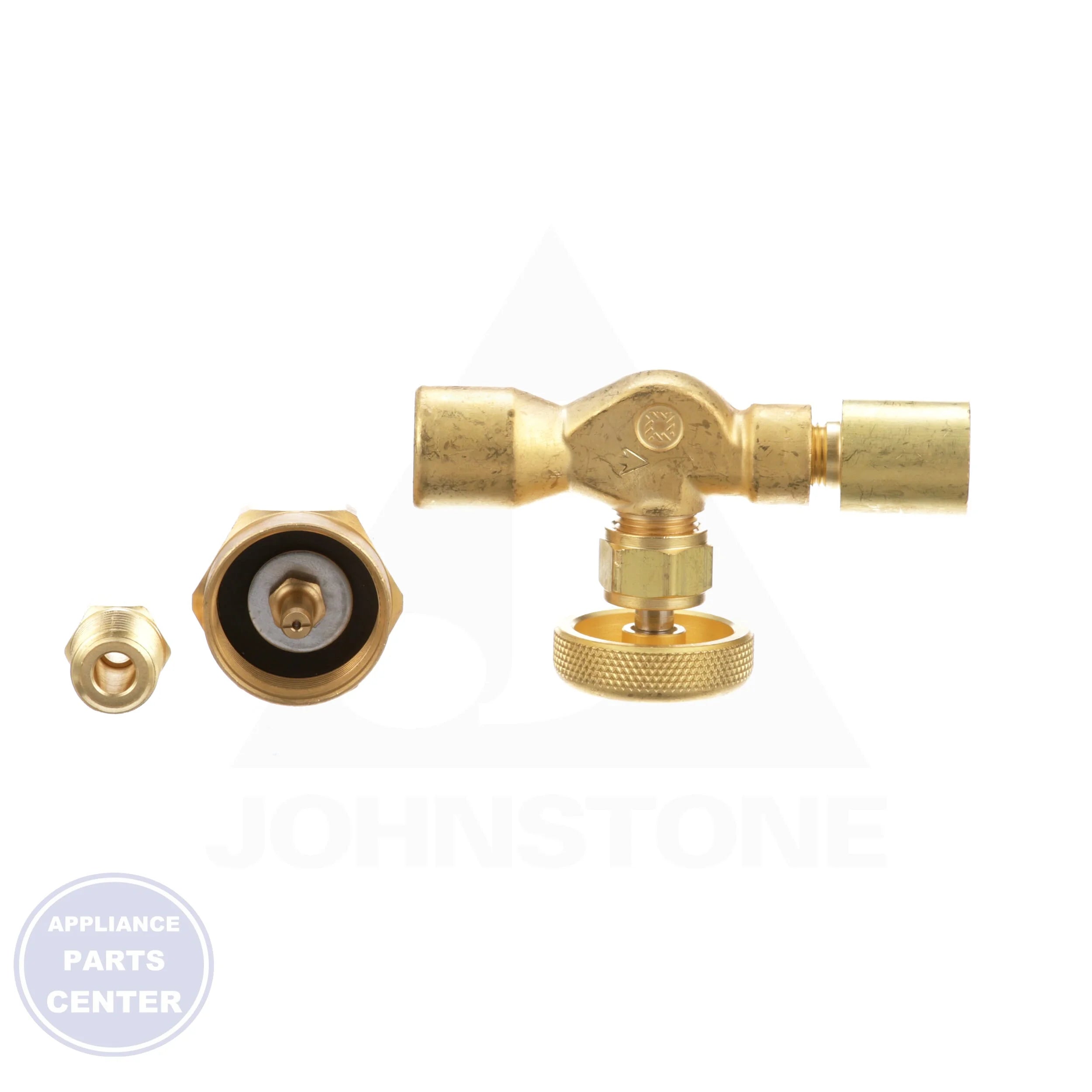 R-290 and R-600A Charging Valves 969422 - Side view with specific measurements for precise fit