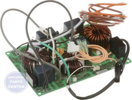Fujitsu PCB Assembly 9708513072 - Main view showing circuit layout for specific models