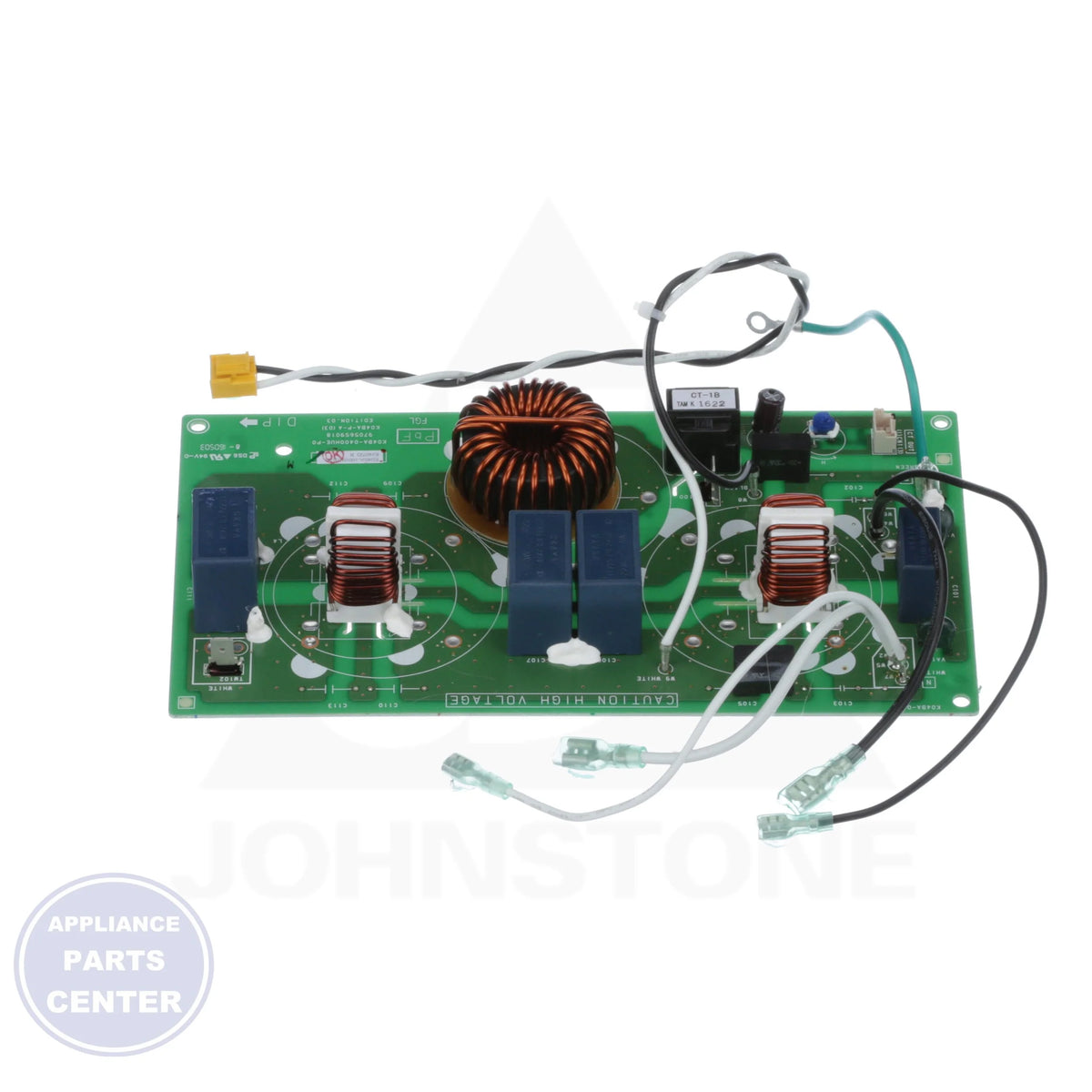 PCB Assembly 9709893081 - Side view with exact measurements