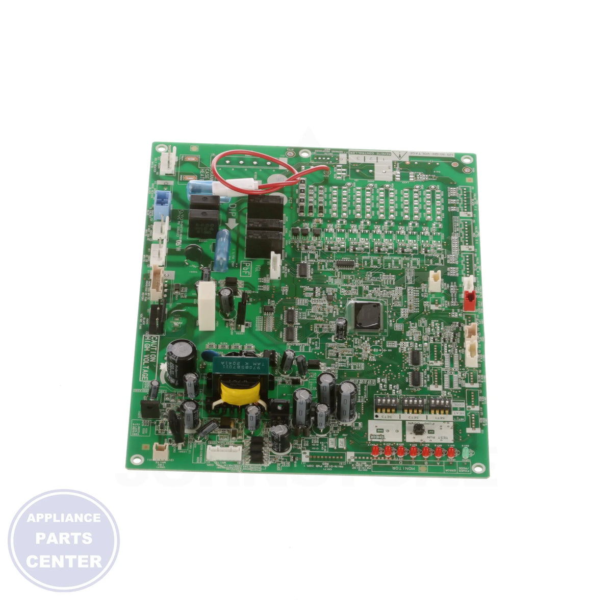PCB Control 9710455162 - Side view with precise measurements