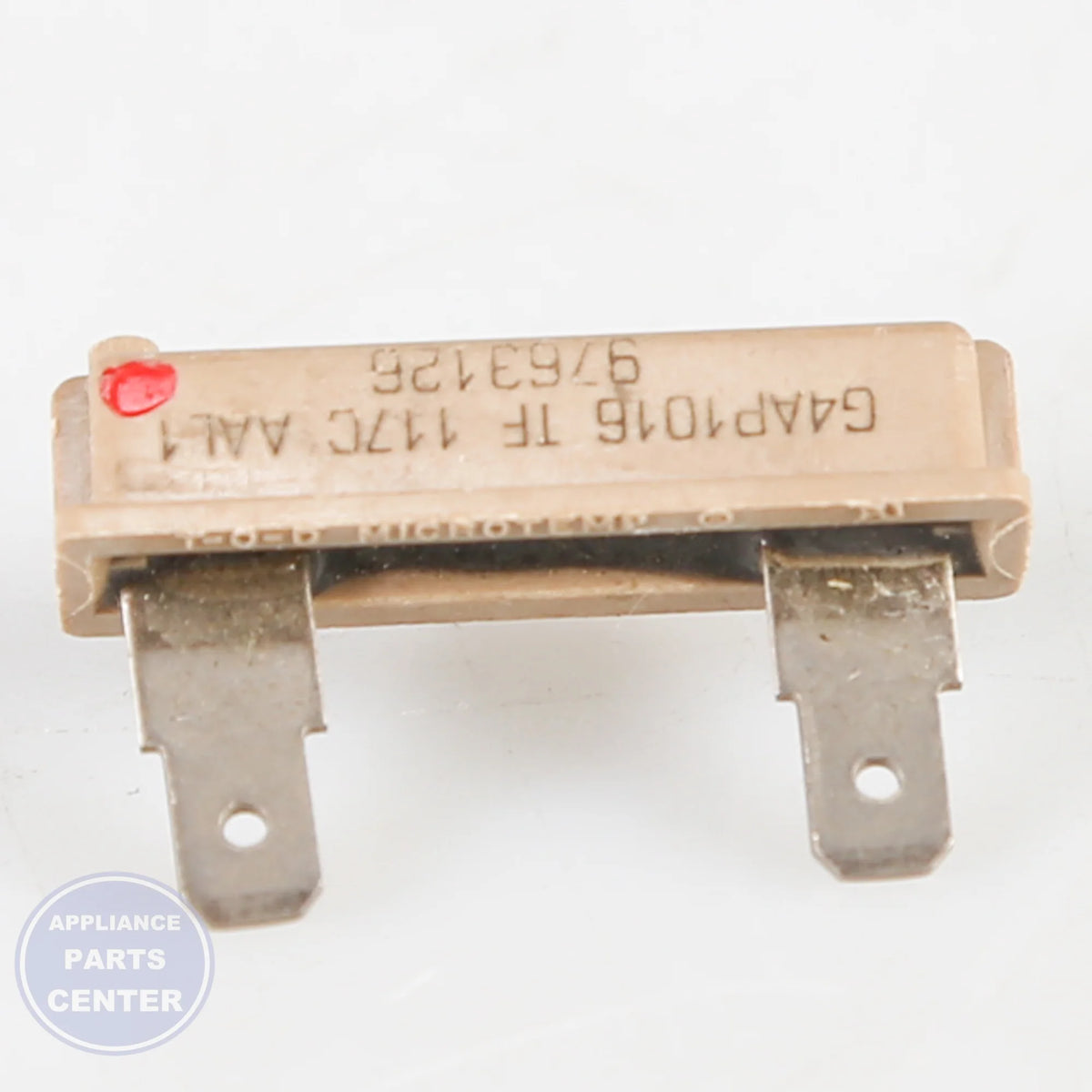 FUSE-THERMAL 9763126 - Detailed view of thermal fuse specifications