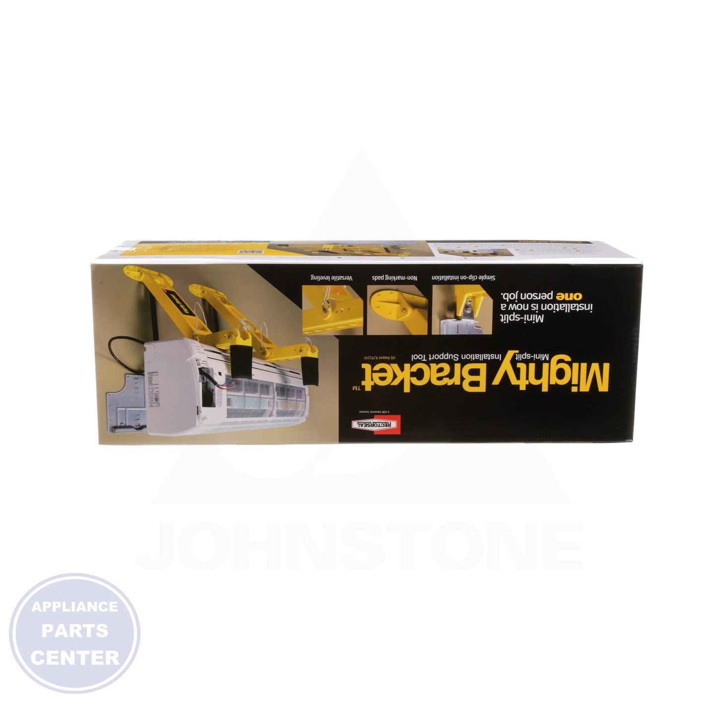 Mighty Bracket™ Evaporator Support 97705 - Side view with 100 lbs weight capacity