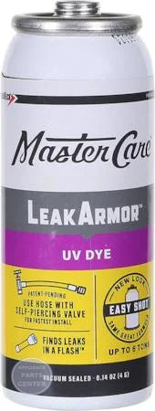 LeakArmor™ UV Dye 980 - Main view showing ultra-violet mist distribution for various HVAC models