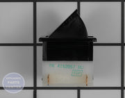 WHIRLPOOL TRASH COMPACTOR DOOR SWITCH 9871829 - Main view showing sturdy construction for WPL Trash Compactor models