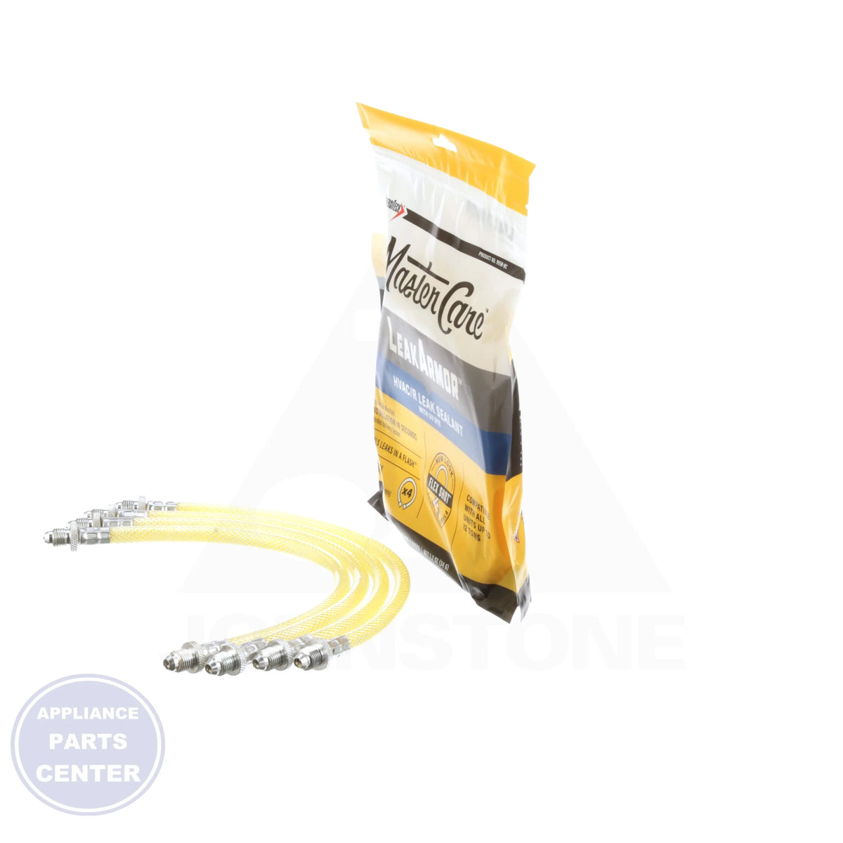 Leak Armor Flex Shot With UV Dye 4 Pack - Detailed view of 300 microns sealing capacity